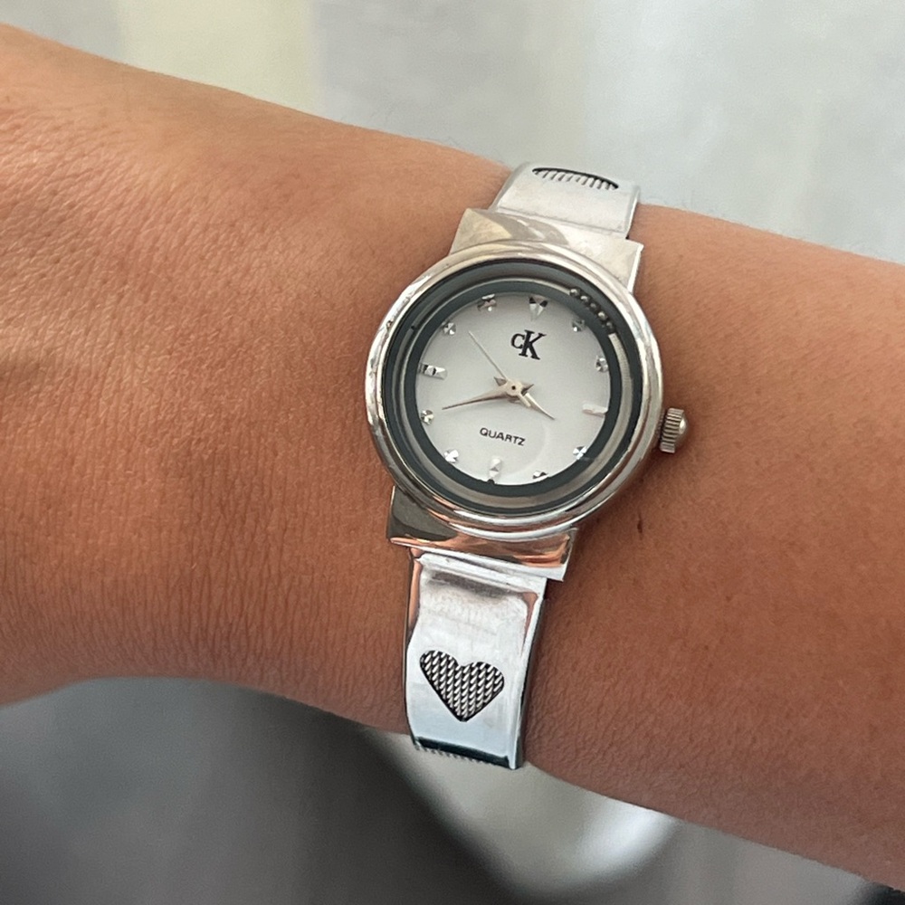 Vintage Calvin Klein silver watch